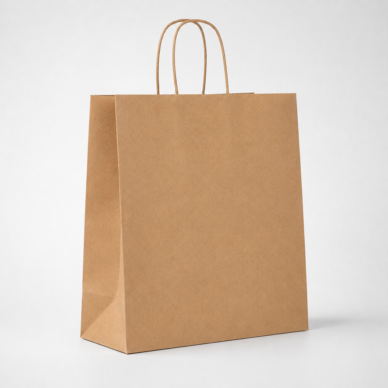 Kraft Kağıt Çanta Burgu Saplı 25x12x31 cm