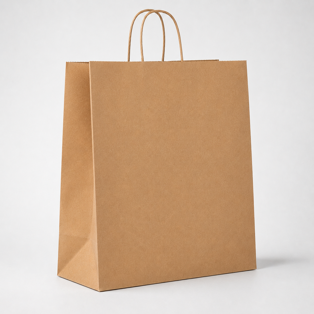 Kraft Kağıt Çanta Burgu Saplı 32x12x41 cm